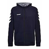 Кофта HMLGO COTTON ZIP HOODIE 204-230-7026-XXXL Дорослі Чоловіча ТЕМНО-СИНІЙ