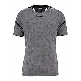 Футболка AUTH. CHARGE SS POLY JERSEY 003-677-2008-S Дорослі Чоловіча СІРИЙ