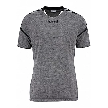 Футболка AUTH. CHARGE SS POLY JERSEY 003-677-2008-S Дорослі Чоловіча СІРИЙ