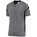 Футболка AUTH. CHARGE SS POLY JERSEY 003-677-2008-S Дорослі Чоловіча СІРИЙ