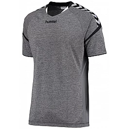 Футболка AUTH. CHARGE SS POLY JERSEY 003-677-2008-S Дорослі Чоловіча СІРИЙ
