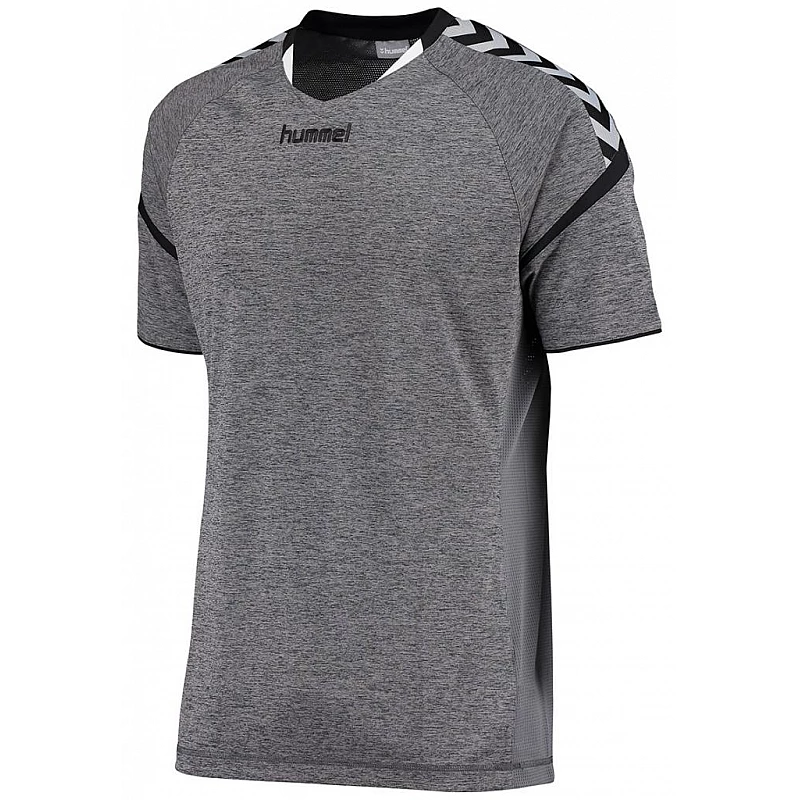 Футболка AUTH. CHARGE SS POLY JERSEY 003-677-2008-S Дорослі Чоловіча СІРИЙ