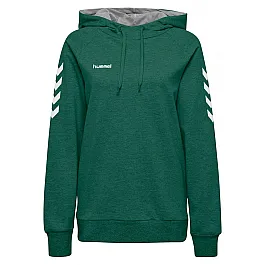 Худі жіночку HMLGO COTTON HOODIE WOMAN 203-510-6140-XS Дорослі Жіноча ЗЕЛЕНИЙ