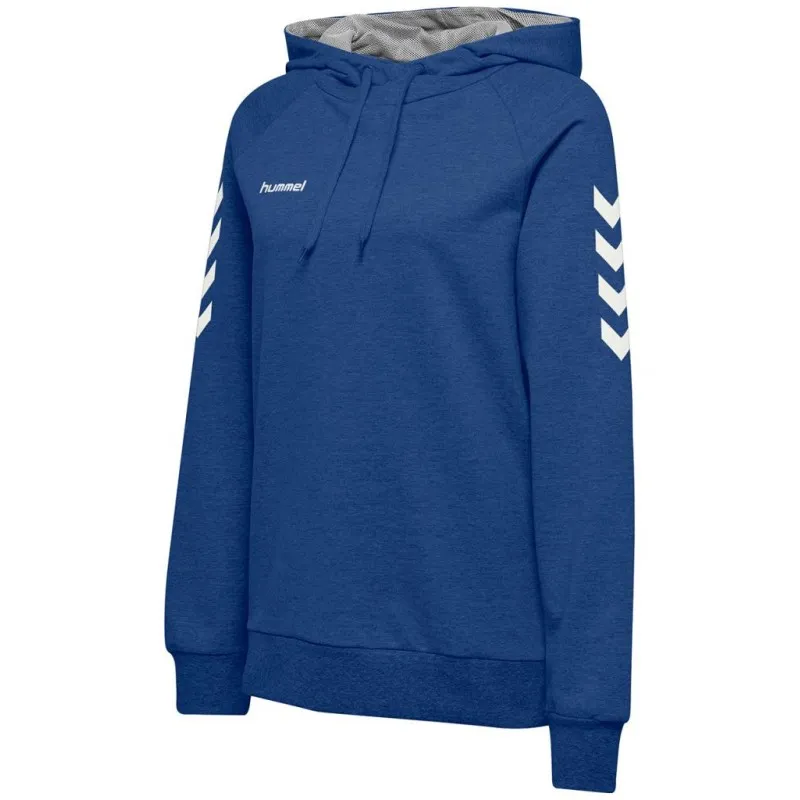 Худі жіночку HMLGO COTTON HOODIE WOMAN 203-510-7045-XS Дорослі Жіноча СИНІЙ