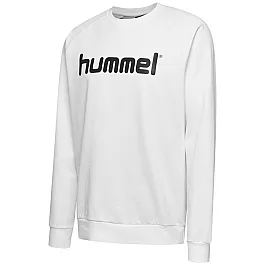 Свитшот HMLGO COTTON LOGO SWEATSHIRT HMLGO 203-515-9001-S Взрослые Мужской БЕЛЫЙ