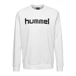 Свитшот HMLGO COTTON LOGO SWEATSHIRT HMLGO 203-515-9001-S Взрослые Мужской БЕЛЫЙ
