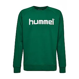 Світшоти HMLGO COTTON LOGO SWEATSHIRT HMLGO 203-515-6140-S Дорослі Чоловіча ЗЕЛЕНИЙ