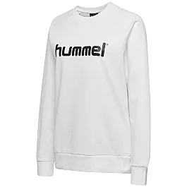 Світшоти жіночий HMLGO COTTON LOGO SWEATSHIRT WOMAN 203-519-9001-XS Дорослі Жіноча БІЛИЙ