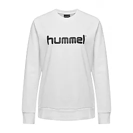 Світшоти жіночий HMLGO COTTON LOGO SWEATSHIRT WOMAN 203-519-9001-XS Дорослі Жіноча БІЛИЙ
