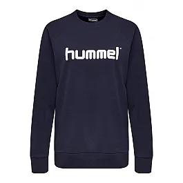 Світшоти жіночий HMLGO COTTON LOGO SWEATSHIRT WOMAN 203-519-7026-XS Дорослі Жіноча ТЕМНО-СИНІЙ