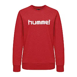 Світшоти жіночий HMLGO COTTON LOGO SWEATSHIRT WOMAN 203-519-3062-XS Дорослі Жіноча ЧЕРВОНИЙ