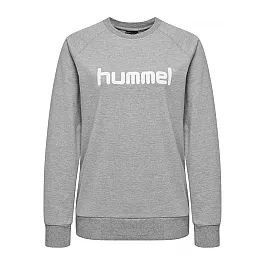 Світшоти жіночий HMLGO COTTON LOGO SWEATSHIRT WOMAN 203-519-2006-XS Дорослі Жіноча СІРИЙ