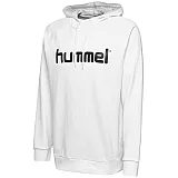 Худи HMLGO COTTON LOGO HOODIE 203-511-9001-XXXL Взрослые Мужской БЕЛЫЙ