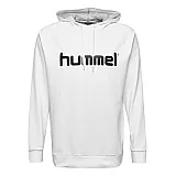 Худи HMLGO COTTON LOGO HOODIE 203-511-9001-M Взрослые Мужской БЕЛЫЙ