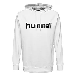 Худі HMLGO COTTON LOGO HOODIE 203-511-9001-S Дорослі Чоловіча БІЛИЙ