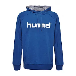 Худи HMLGO COTTON LOGO HOODIE 203-511-7045-S Взрослые Мужской СИНИЙ