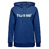 Худи женский HMLGO COTTON LOGO HOODIE WOMAN 203-517-7045-M Взрослые Женский СИНИЙ