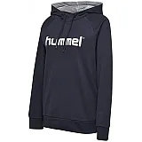 Худі жіночий HMLGO COTTON LOGO HOODIE WOMAN 203-517-7026-XS Дорослі Жіноча ТЕМНО-СИНІЙ