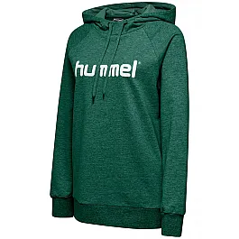 Худи женский HMLGO COTTON LOGO HOODIE WOMAN 203-517-6140-XS Взрослые Женский ЗЕЛЁНЫЙ