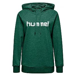Худи женский HMLGO COTTON LOGO HOODIE WOMAN 203-517-6140-XS Взрослые Женский ЗЕЛЁНЫЙ