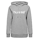 Худі жіночий HMLGO COTTON LOGO HOODIE WOMAN 203-517-2006-XL Дорослі Жіноча СІРИЙ