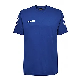 Футболка HMLGO COTTON T-SHIRT S / S 203-566-7045-S Дорослі Чоловіча СИНІЙ