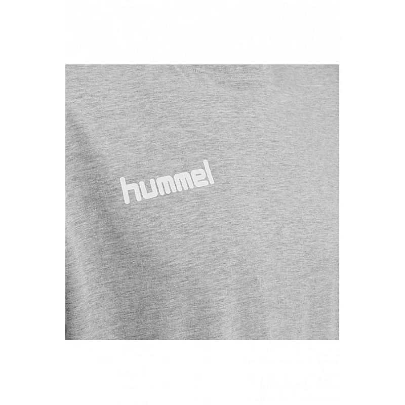Футболка HMLGO COTTON T-SHIRT S/S 203-566-2006-S Взрослые Мужской СЕРЫЙ
