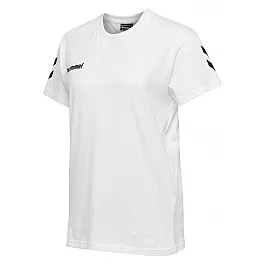 Футболка женская HMLGO COTTON T-SHIRT WOMAN S/S 203-440-9001-XS Взрослые Женский БЕЛЫЙ