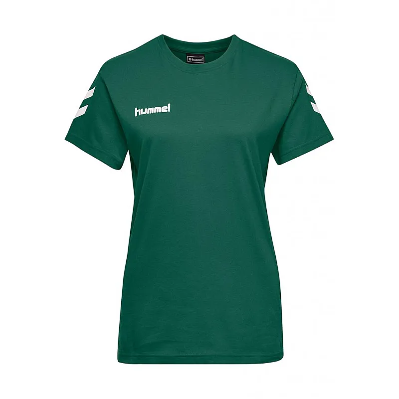 Футболка женская HMLGO COTTON T-SHIRT WOMAN S/S 203-440-6140-M Взрослые Женский ЗЕЛЁНЫЙ