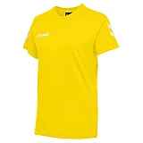 Футболка жіноча HMLGO COTTON T-SHIRT WOMAN S / S 203-440-5001-M Дорослі Жіноча ЖОВТИЙ