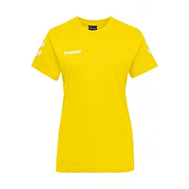 Футболка женская HMLGO COTTON T-SHIRT WOMAN S/S 203-440-5001-XS Взрослые Женский ЖЕЛТЫЙ