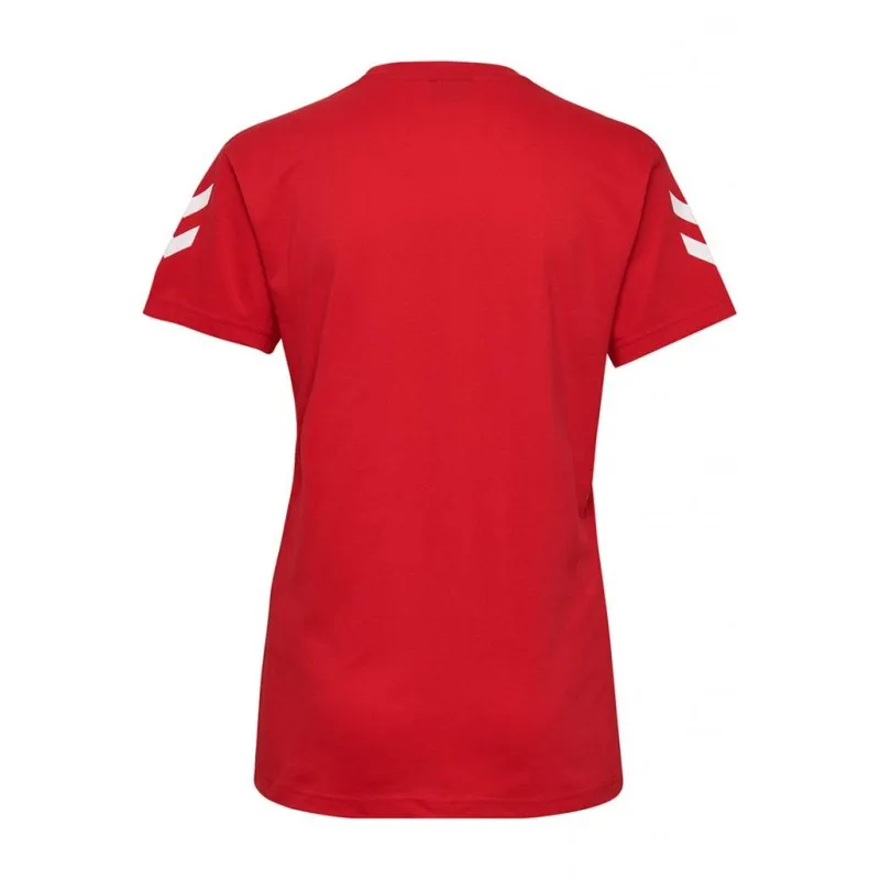 Футболка женская HMLGO COTTON T-SHIRT WOMAN S/S 203-440-3062-L Взрослые Женский КРАСНЫЙ