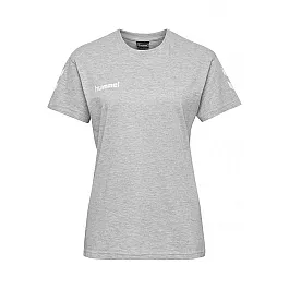 Футболка женская HMLGO COTTON T-SHIRT WOMAN S/S 203-440-2006-XS Взрослые Женский СЕРЫЙ