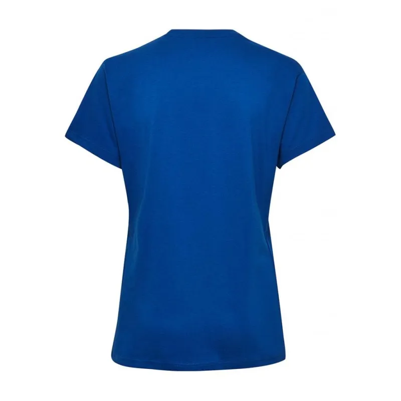 Футболка жіноча HMLGO COTTON LOGO T-SHIRT WOMAN S / S 203-518-7045-XXL Дорослі Жіноча СИНІЙ
