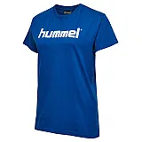 Футболка жіноча HMLGO COTTON LOGO T-SHIRT WOMAN S / S 203-518-7045-S Дорослі Жіноча СИНІЙ