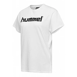Футболка женская HMLGO COTTON LOGO T-SHIRT WOMAN S/S 203-518-9001-XS Взрослые Женский БЕЛЫЙ