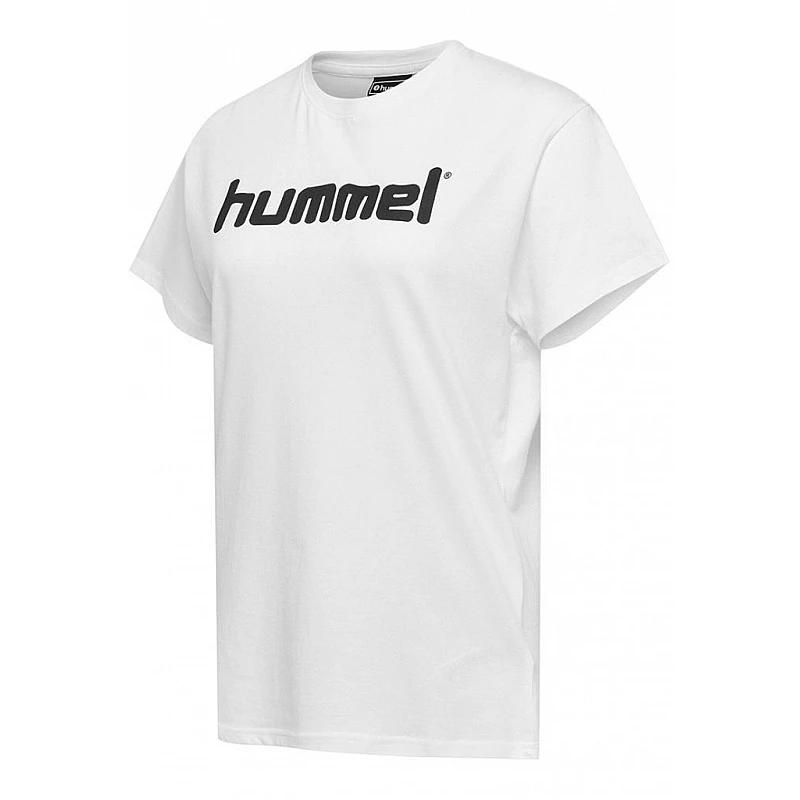 Футболка женская HMLGO COTTON LOGO T-SHIRT WOMAN S/S 203-518-9001-XS Взрослые Женский БЕЛЫЙ