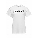 Футболка женская HMLGO COTTON LOGO T-SHIRT WOMAN S/S 203-518-9001-XS Взрослые Женский БЕЛЫЙ