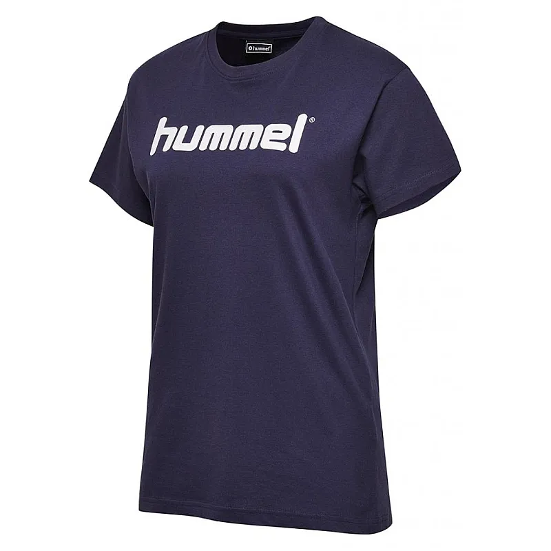 Футболка женская HMLGO COTTON LOGO T-SHIRT WOMAN S/S 203-518-7026-XXL Взрослые Женский ТЕМНО-СИНИЙ