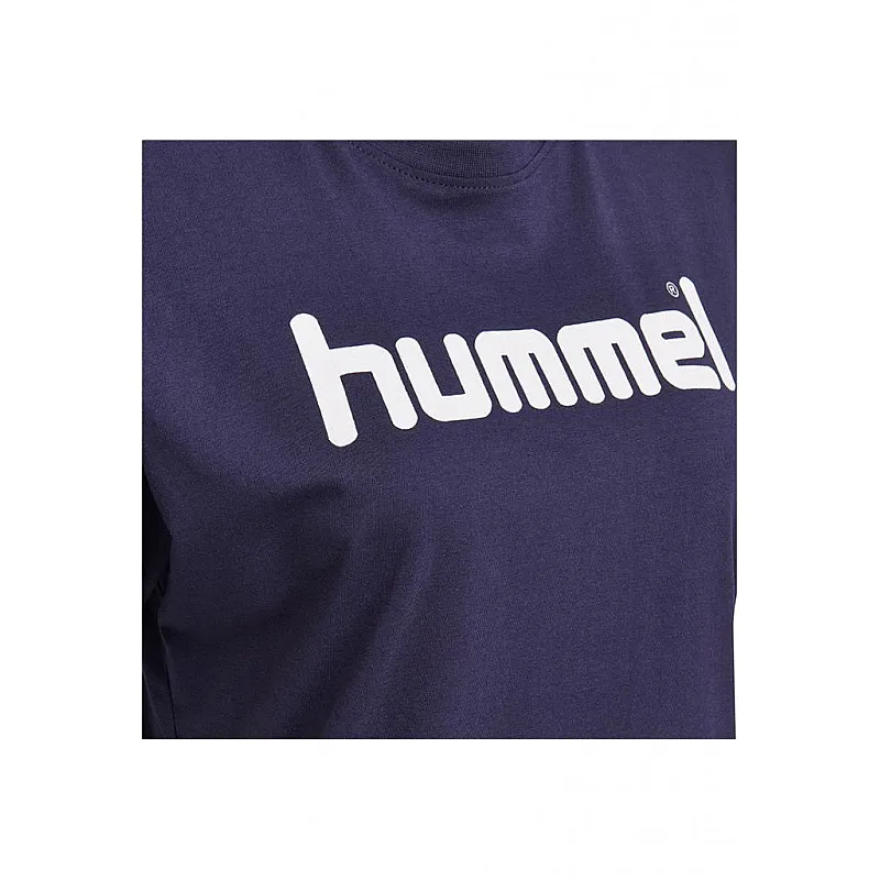 Футболка женская HMLGO COTTON LOGO T-SHIRT WOMAN S/S 203-518-7026-M Взрослые Женский ТЕМНО-СИНИЙ