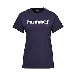 Футболка женская HMLGO COTTON LOGO T-SHIRT WOMAN S/S 203-518-7026-XS Взрослые Женский ТЕМНО-СИНИЙ