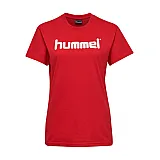 Футболка жіноча HMLGO COTTON LOGO T-SHIRT WOMAN S / S 203-518-3062-L Дорослі Жіноча ЧЕРВОНИЙ