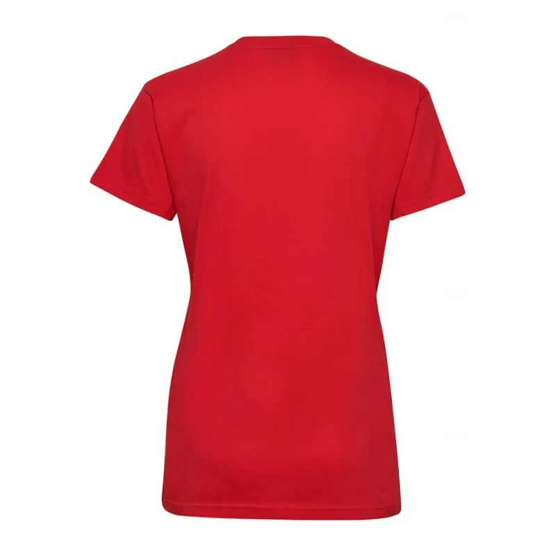 Футболка жіноча HMLGO COTTON LOGO T-SHIRT WOMAN S / S 203-518-3062-S Дорослі Жіноча ЧЕРВОНИЙ