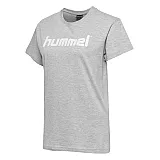 Футболка женская HMLGO COTTON LOGO T-SHIRT WOMAN S/S 203-518-2006-XL Взрослые Женский СЕРЫЙ