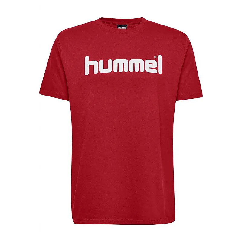 Футболка HMLGO COTTON LOGO T-SHIRT S/S 203-513-3062-S Взрослые Мужской КРАСНЫЙ