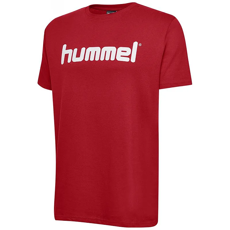 Футболка HMLGO COTTON LOGO T-SHIRT S/S 203-513-3062-S Взрослые Мужской КРАСНЫЙ