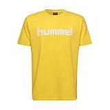 Футболка HMLGO COTTON LOGO T-SHIRT S / S 203-513-5001-XL Дорослі Чоловіча ЖОВТИЙ