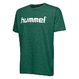 Футболка HMLGO COTTON LOGO T-SHIRT S / S 203-513-6140-L Дорослі Чоловіча ЗЕЛЕНИЙ