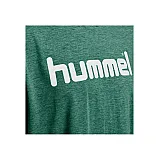 Футболка HMLGO COTTON LOGO T-SHIRT S / S 203-513-6140-L Дорослі Чоловіча ЗЕЛЕНИЙ