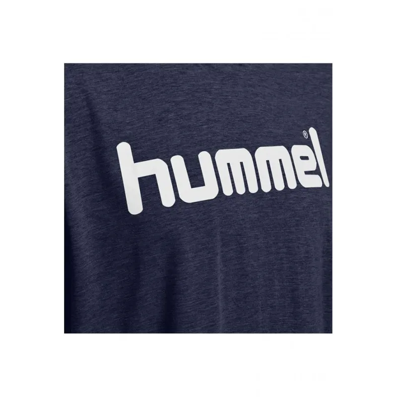 Футболка HMLGO COTTON LOGO T-SHIRT S / S 203-513-7026-XXXL Дорослі Чоловіча ТЕМНО-СИНІЙ